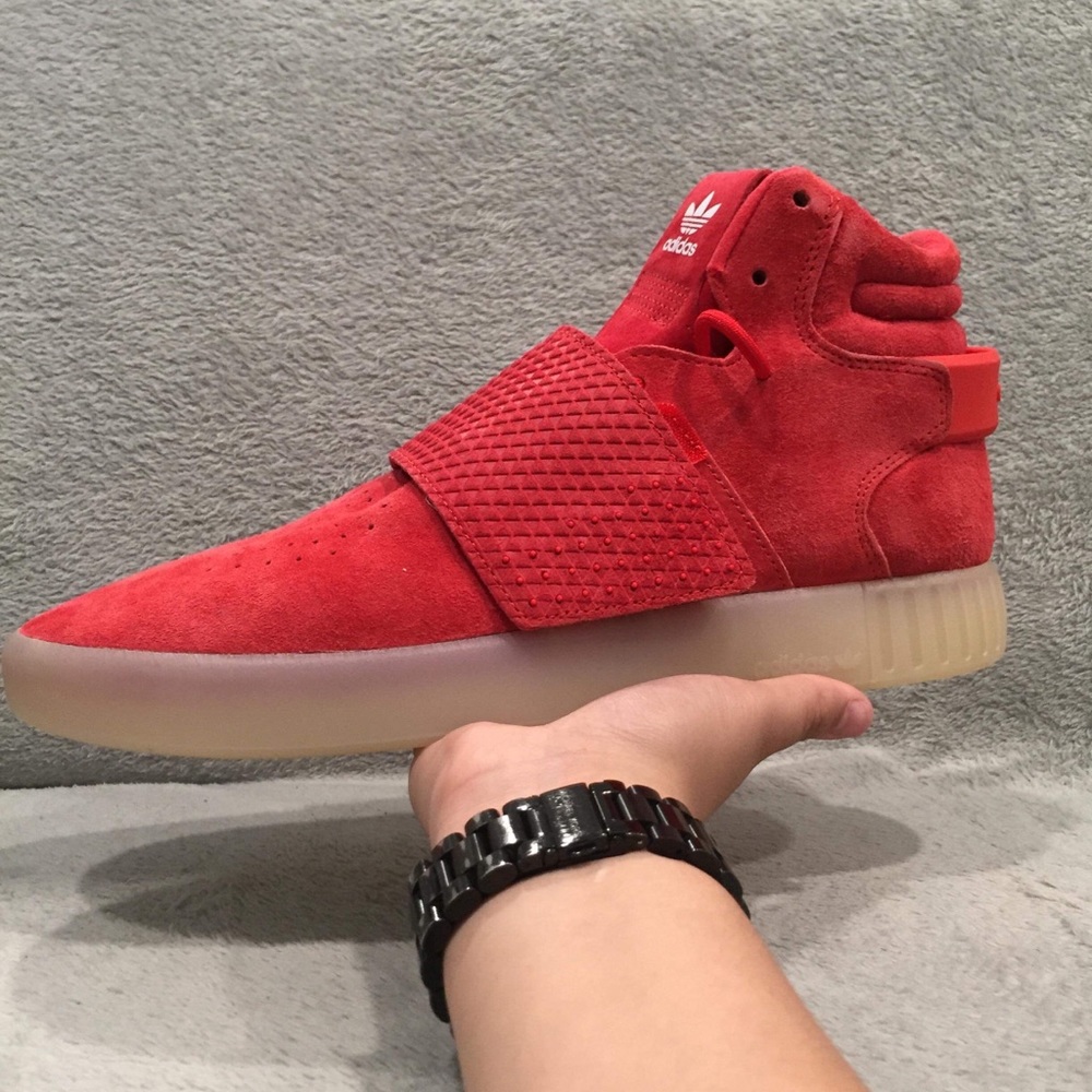 Adidas tubular invader strap men size 9 shoes new